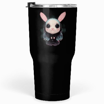 Discover Cute Pastel Goth Bunny Kawaii Menhera Tumblers 30 Oz