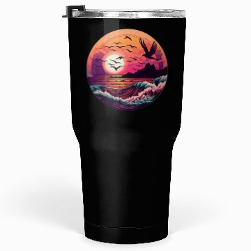 Discover Beautiful Sunset Tumblers 30 Oz