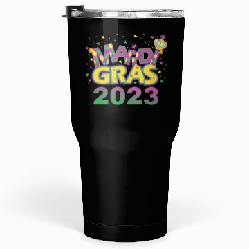 Discover Mardi Gras 2023 Tumblers 30 Oz
