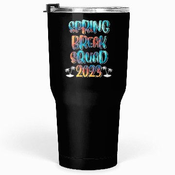 Discover Spring Break Squad Summer Vacation Spring Break Tumblers 30 Oz