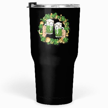 Discover St. Patrick's Day Irish Green Beer, Wine Cups Tumblers 30 Oz