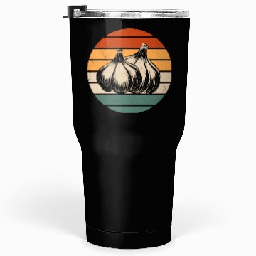 Discover Retro Garlic Design Tumblers 30 Oz