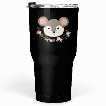 Discover Magical sweet mouse with delicate green in spring Tumblers 30 Oz