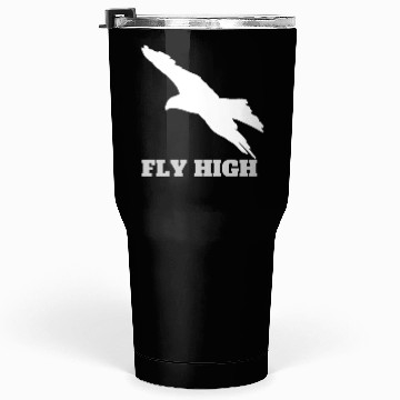 Discover FLY High Grey Pop Art Eagle Tumblers 30 Oz