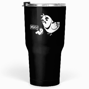 Discover Novelty Bird and Worm Tumblers 30 Oz