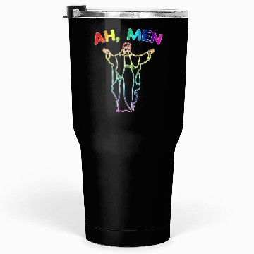 Discover LGBTQ Jesus Tumblers 30 Oz Religious Ah, MEN Tumblers 30 Oz
