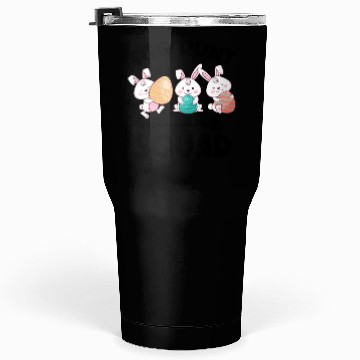 Discover Fun Egg Hunt Squad Easter Day Family Matching Hunt Tumblers 30 Oz