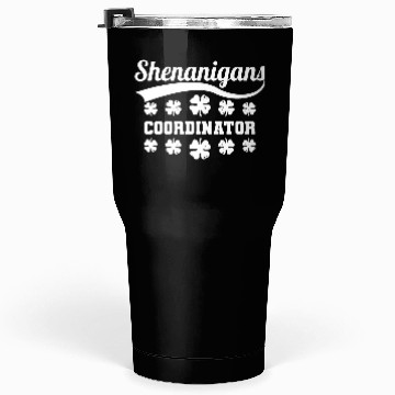 Discover Shenanigans Coordinator Shamrock St Patrick's Day Tumblers 30 Oz