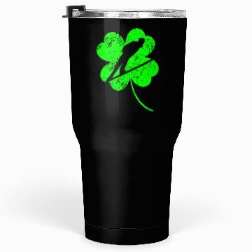 Discover Ski-jumping St. Patrick's day shamrock Tumblers 30 Oz