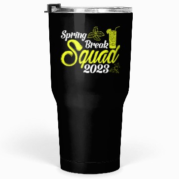 Discover Spring Break Squad 2023 Vacation Spring Break Tumblers 30 Oz
