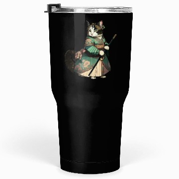 Discover Cat Dressed as Mulan Tumblers 30 Oz