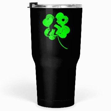 Discover Volleyball St. Patrick's day shamrock Tumblers 30 Oz
