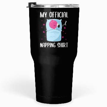 Discover My Official Napping Tumblers 30 Oz Flamingo Gift