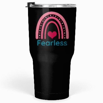 Discover Fearless Viva Magenta Boho Rainbow Tumblers 30 Oz