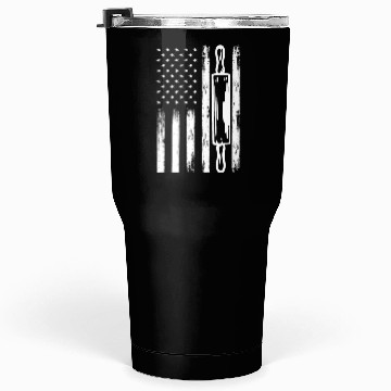 Discover USA Flag Bread Baker America Tumblers 30 Oz