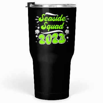 Discover Seaside Squad 2023 Vacation Friends Spring Break Tumblers 30 Oz