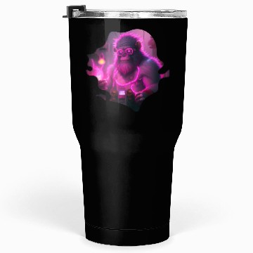 Discover Cyborg Gorilla Mecha Steampunk Style Tumblers 30 Oz