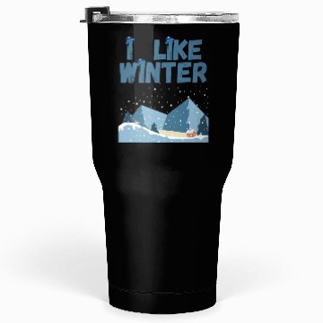 Discover I Like Winter Tumblers 30 Oz