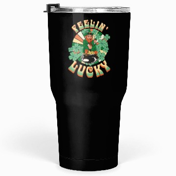 Discover Feeling Lucky Groovie Leprachaun St. Patricks Day Tumblers 30 Oz