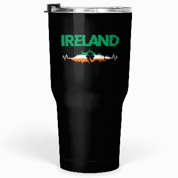 Discover Ireland shamrock Irish St. Patrick's Day Tumblers 30 Oz
