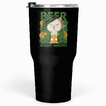 Discover Beer Right Meow Tumblers 30 Oz