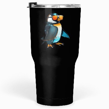 Discover Cool Winter Penguin with sunglasses Tumblers 30 Oz