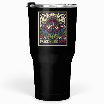 Discover Psychedelic music Tumblers 30 Oz