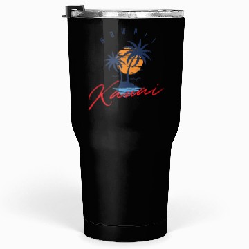 Discover Summer in Kauai Beach Tumblers 30 Oz