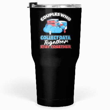 Discover Data Scientist Data Analyst Couple Tumblers 30 Oz