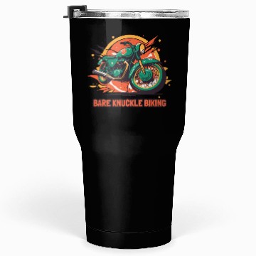 Discover Bare Knuckle Biking Motorcycle Tumblers 30 Oz