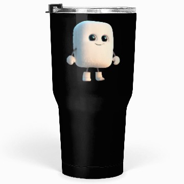 Discover Cute marshmallow Tumblers 30 Oz