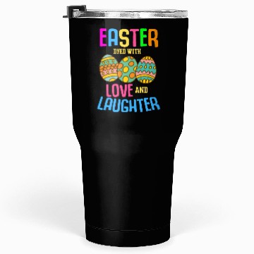 Discover Easter Colorful Egg Dye Rabbit Egg Hunt Tumblers 30 Oz