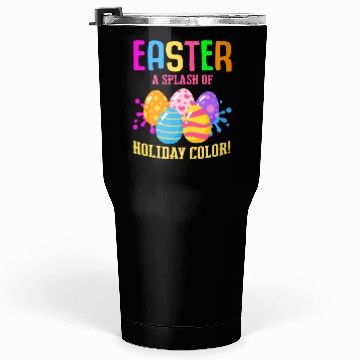 Discover Easter Colorful Egg Dye Rabbit Egg Hunt Tumblers 30 Oz