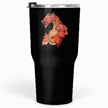 Discover Strong Dragon with Dragon Kid for a Dragon lovers Tumblers 30 Oz
