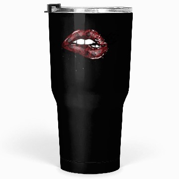 Discover Gothic Red Lips Tumblers 30 Oz