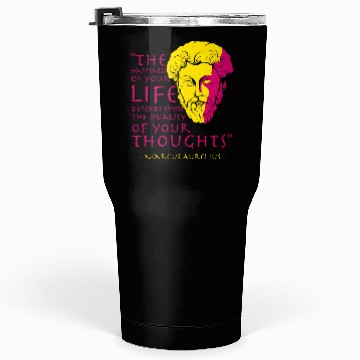 Discover Marcus Aurelius Stoic Philosophy Quote Tumblers 30 Oz