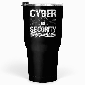 Discover Cyber Security Cyber Hacker Analyst Programmer Tumblers 30 Oz