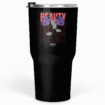 Discover Beauty World | Purple Rose Tumblers 30 Oz