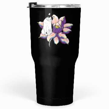 Discover Lotus Cat Tumblers 30 Oz
