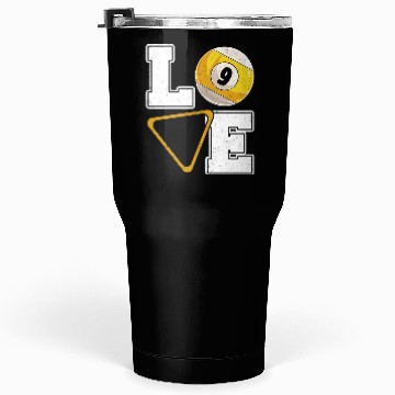 Discover Billiards Love Pool Player Billiards Lover Tumblers 30 Oz