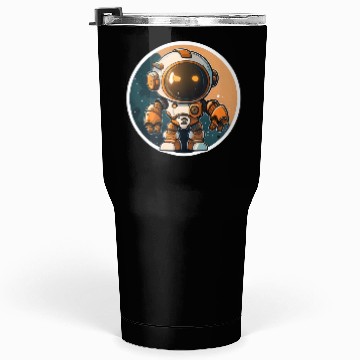 Discover Robot 14 Tumblers 30 Oz