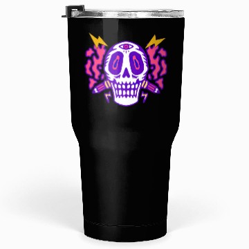 Discover Psychedelic Skull Head Tumblers 30 Oz