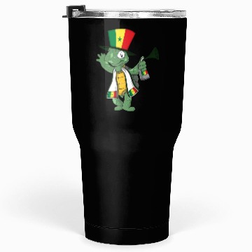 Discover Senegalese Fan Turtle Tumblers 30 Oz