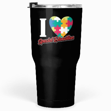 Discover I Love Special Education Sped Teacher Awareness Tumblers 30 Oz