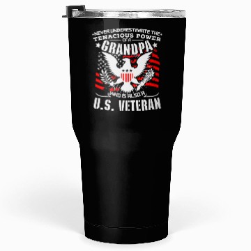 Discover US Army Navy Marine Veteran Tumblers 30 Oz
