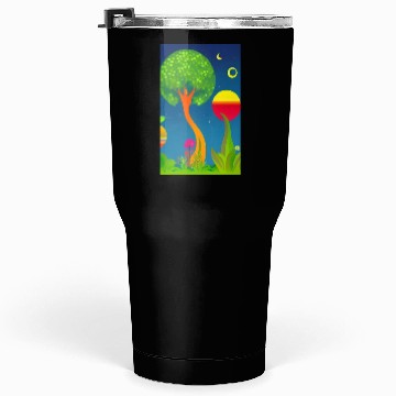 Discover Trippy Visual Dream Creative Different Art Modern Tumblers 30 Oz