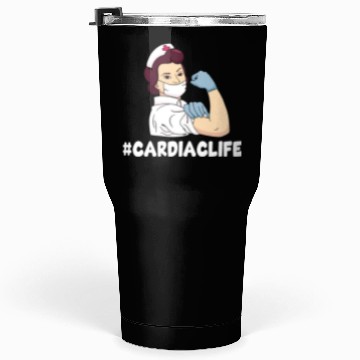 Discover Cardiac Life Nurse Tumblers 30 Oz