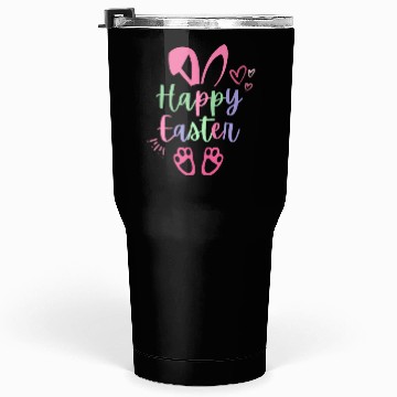 Discover Happy Easter Cute Bunny Rabbit Face Funny Easter W Tumblers 30 Oz