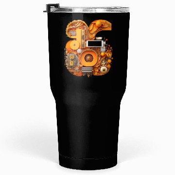 Discover Electrify Your Style with Orange 6 Tumblers 30 Oz