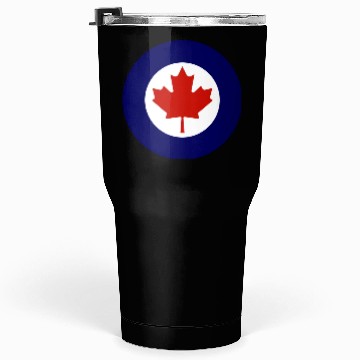 Discover Canadian Air Force Current Emblem Tumblers 30 Oz